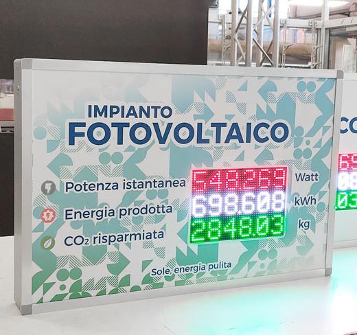 DISPLAY PER IL FOTOVOLTAICO