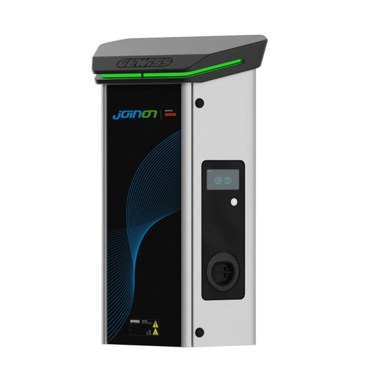 WALLBOX I-ON EVO - PRESA T2S - ACCESSO CONTROLLATO M/S - WiFi + LAN - 22KW+22KW - RFID - DC LEAKAGE + RCBO